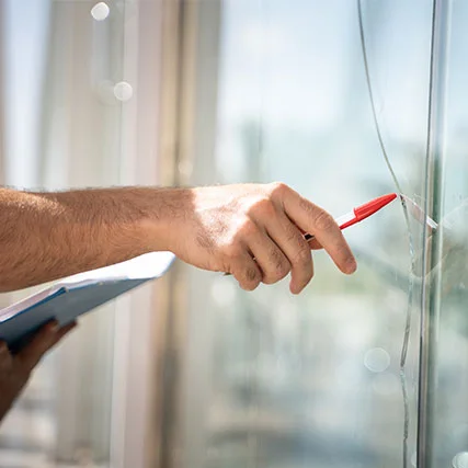 broken glass repair in Jupiter, FL