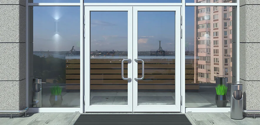 storefront glass repair in Jupiter, FL